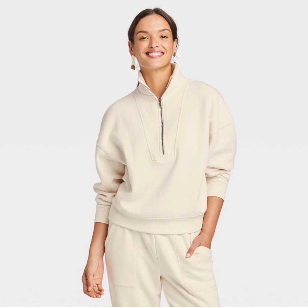 Universal Thread Women’s Quarter Zip Sweatshirt Size XXL